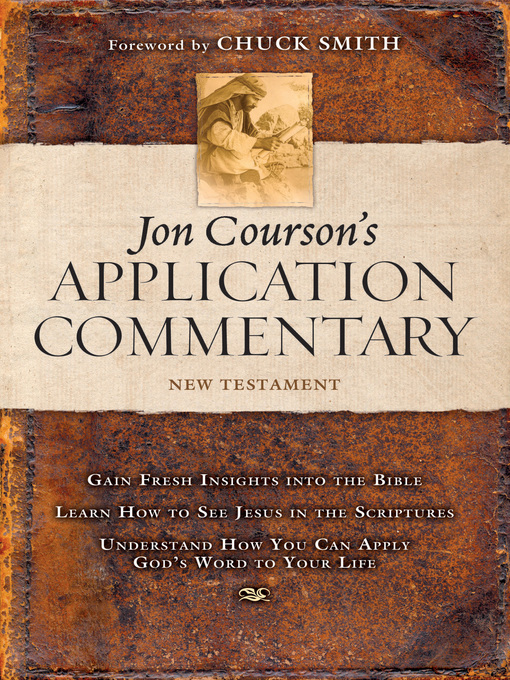 Title details for Jon Courson's Application Commentary by Jon Courson - Available